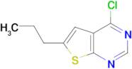 4-CHLORO-6-PROPYLTHIENO[2,3-D]PYRIMIDINE