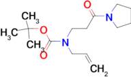 TERT-BUTYL ALLYL(3-OXO-3-(PYRROLIDIN-1-YL)PROPYL)CARBAMATE