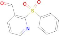 2-(PHENYLSULFONYL)NICOTINALDEHYDE