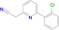 2-(6-(2-CHLOROPHENYL)PYRIDIN-2-YL)ACETONITRILE