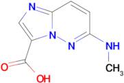 6-(METHYLAMINO)IMIDAZO[1,2-B]PYRIDAZINE-3-CARBOXYLIC ACID