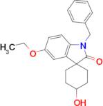 1'-BENZYL-5'-ETHOXY-4-HYDROXYSPIRO[CYCLOHEXANE-1,3'-INDOLIN]-2'-ONE