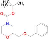 (R)-TERT-BUTYL 2-((BENZYLOXY)METHYL)MORPHOLINE-4-CARBOXYLATE