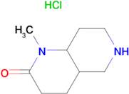 1-METHYLOCTAHYDRO-1,6-NAPHTHYRIDIN-2(1H)-ONE HCL