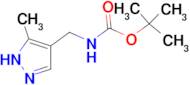 TERT-BUTYL N-[(3-METHYL-1H-PYRAZOL-4-YL)METHYL]CARBAMATE