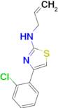 N-ALLYL-4-(2-CHLOROPHENYL)THIAZOL-2-AMINE