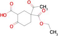 5-ACETYL-5-(ETHOXYCARBONYL)-2-OXOCYCLOHEXANECARBOXYLIC ACID