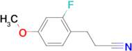 3-(2-FLUORO-4-METHOXYPHENYL)PROPANENITRILE
