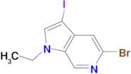 5-BROMO-1-ETHYL-3-IODO-1H-PYRROLO[2,3-C]PYRIDINE