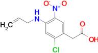 2-(4-(ALLYLAMINO)-2-CHLORO-5-NITROPHENYL)ACETIC ACID