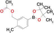 (3-(ACETOXYMETHYL)-4-METHYLPHENYL)BORONIC ACID PINACOL ESTER