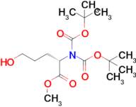 (S)-METHYL 2-BI-((TERT-BUTOXYCARBONYL)AMINO)-5-HYDROXYPENTANOATE