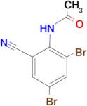 N-(2,4-DIBROMO-6-CYANOPHENYL)ACETAMIDE