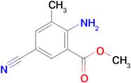 METHYL 2-AMINO-5-CYANO-3-METHYLBENZOATE