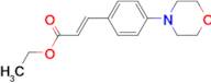 (E)-ETHYL 3-(4-MORPHOLINOPHENYL)ACRYLATE