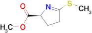 (S)-METHYL 5-(METHYLTHIO)-3,4-DIHYDRO-2H-PYRROLE-2-CARBOXYLATE
