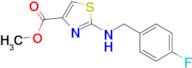 METHYL 2-([(4-FLUOROPHENYL)METHYL]AMINO)-1,3-THIAZOLE-4-CARBOXYLATE