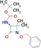 (S)-TERT-BUTYL (1-(BENZYLOXY)-2,2-DIMETHYL-4-OXOAZETIDIN-3-YL)CARBAMATE