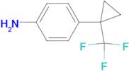 4-(1-(TRIFLUOROMETHYL)CYCLOPROPYL)ANILINE