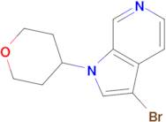 3-BROMO-1-(TETRAHYDRO-2H-PYRAN-4-YL)-1H-PYRROLO[2,3-C]PYRIDINE