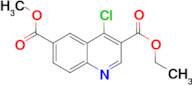 3-ETHYL 6-METHYL 4-CHLORO-3,6-QUINOLINEDICARBOXYLATE