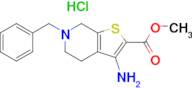 METHYL 3-AMINO-6-BENZYL-4,5,6,7-TETRAHYDROTHIENO[2,3-C]PYRIDINE-2-CARBOXYLATE HCL