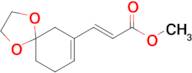 (E)-METHYL 3-(1,4-DIOXASPIRO[4.5]DEC-7-EN-7-YL)ACRYLATE