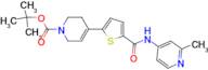 TERT-BUTYL 4-(5-((2-METHYLPYRIDIN-4-YL)CARBAMOYL)THIOPHEN-2-YL)-5,6-DIHYDROPYRIDINE-1(2H)-CARBOXYL…