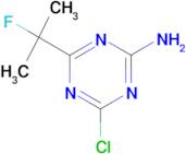 4-CHLORO-6-(2-FLUOROPROPAN-2-YL)-1,3,5-TRIAZIN-2-AMINE