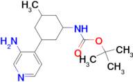 TERT-BUTYL N-[3-(3-AMINOPYRIDIN-4-YL)-5-METHYLCYCLOHEXYL]CARBAMATE