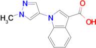 1-(1-METHYL-1H-PYRAZOL-4-YL)-1H-INDOLE-3-CARBOXYLIC ACID