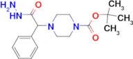 TERT-BUTYL 4-(2-HYDRAZINYL-2-OXO-1-PHENYLETHYL)PIPERAZINE-1-CARBOXYLATE