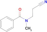 N-(2-CYANOETHYL)-N-METHYLBENZAMIDE