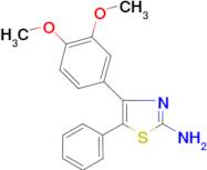 4-(3,4-DIMETHOXYPHENYL)-5-PHENYLTHIAZOL-2-AMINE