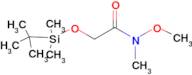 2-((TERT-BUTYLDIMETHYLSILYL)OXY)-N-METHOXY-N-METHYLACETAMIDE