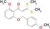 1-(2-METHOXY-6-((4-METHOXYBENZYL)OXY)PHENYL)-3,3-BIS(METHYLTHIO)PROP-2-EN-1-ONE