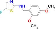 N-(2,4-DIMETHOXYBENZYL)-5-FLUOROTHIAZOL-2-AMINE