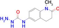 N-(1-METHYL-2-OXO-1,2,3,4-TETRAHYDROQUINOLIN-6-YL)HYDRAZINECARBOXAMIDE