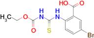 5-BROMO-2-(3-(ETHOXYCARBONYL)THIOUREIDO)BENZOIC ACID