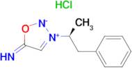 (S)-5-IMINO-3-(1-PHENYLPROPAN-2-YL)-5H-1,2,3-OXADIAZOL-3-IUM-2-IDE HCL