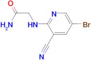 2-((5-BROMO-3-CYANOPYRIDIN-2-YL)AMINO)ACETAMIDE