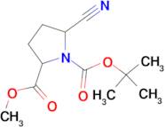 1-TERT-BUTYL 2-METHYL 5-CYANOPYRROLIDINE-1,2-DICARBOXYLATE