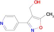 (5-METHYL-3-(PYRIDIN-4-YL)ISOXAZOL-4-YL)METHANOL