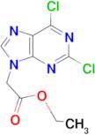 ETHYL 2-(2,6-DICHLORO-9H-PURIN-9-YL)ACETATE