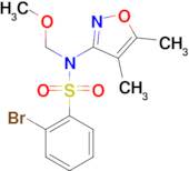 2-BROMO-N-(4,5-DIMETHYLISOXAZOL-3-YL)-N-(METHOXYMETHYL)BENZENESULFONAMIDE