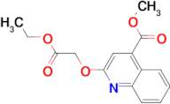 METHYL 2-(2-ETHOXY-2-OXOETHOXY)QUINOLINE-4-CARBOXYLATE