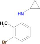 3-BROMO-N-CYCLOPROPYL-2-METHYLANILINE