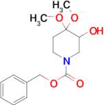 BENZYL 3-HYDROXY-4,4-DIMETHOXYPIPERIDINE-1-CARBOXYLATE