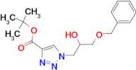 TERT-BUTYL 1-(3-(BENZYLOXY)-2-HYDROXYPROPYL)-1H-1,2,3-TRIAZOLE-4-CARBOXYLATE