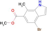 METHYL 4-BROMO-7-METHYL-1H-INDOLE-6-CARBOXYLATE